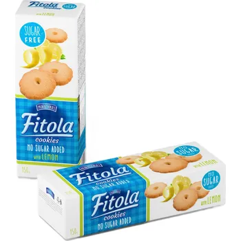 Fitola Sušenky s citrónem bez přidaného cukru, 130 g