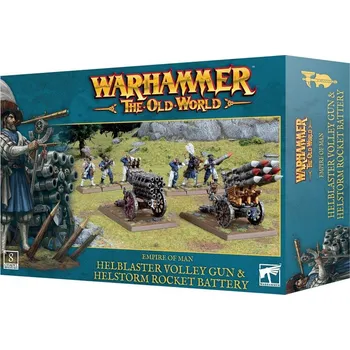 Desková hra Games Workshop Warhammer: The Old World - Helblaster Volley Gun & Helstorm Rocket Battery
