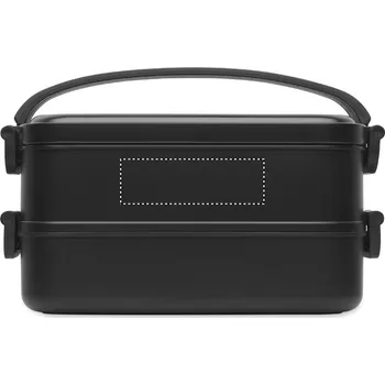 Svačinový box Obědový box z PP Tamponový tisk (max. 3 barvy, 25x80mm) 3 barvy 2000 BOX 1 SIDE 1