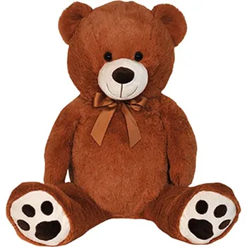 plyšák Plyšový medvěd hnědý 100 cm