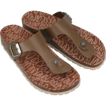 Dámské pantofle Anekke dámské kožené bio žabky Green Velikost: 37 - délka stélky 24 cm