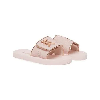 Dámské pantofle Nazouváky MICHAEL Michael Kors MK100947 Růžová 30