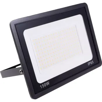 Ledshopik LED reflektor | 150W | IP65 venkovní | 230V | černý | - STUDENÁ BÍLÁ - 6500K