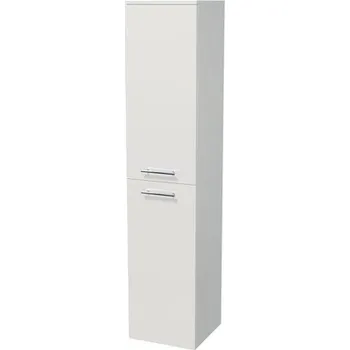 Koupelnový nábytek Koupelnová skříňka vysoká Intedoor LANDAU IDEAL 162/50, 2 dveře bílá matná