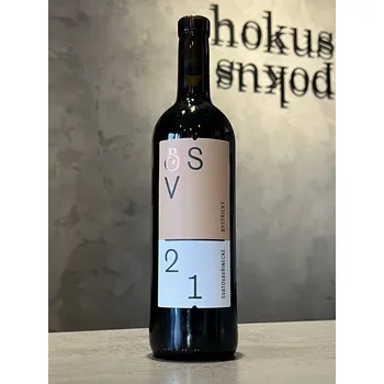 Víno Bystřický - Svatovavřinecké 2021 0,75 l - naturální víno