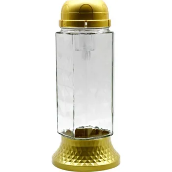 Svíčka Madona Hřbitovní Sklo Led 24,5 cm zlatá