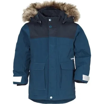 Chlapecká bunda Didriksons Kure dětská zimní bunda - modrá 80 + DÁREK