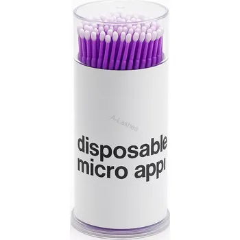 Umělé řasy Micro kartáčky - 100 ks Mix barev