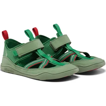 Chlapecké tenisky AFFENZAHN barefoot dětské sandály Sandal Vegan Breeze - Frog Velikost: 22