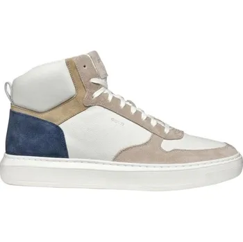 Pánská obuv Pánské tenisky Geox U DEIVEN 41 Bílá, Béžová, Tmavě modrá