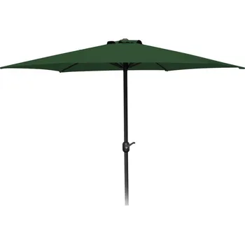 Stínicí technika Slunečník 270 cm zelený MANGO s klikou