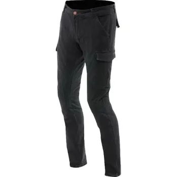 Moto oblečení Dainese Dainese CARGO SLIM TAPERED (AA) textilní kalhoty černé vel.29 29
