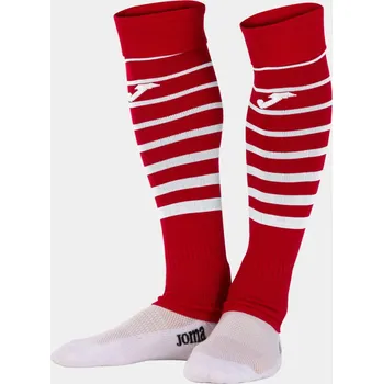 Štulpny JOMA PREMIER II STULPNY BEZ PONOŽKY PROFI - Červená, Bílá - velikost 35-38 eur