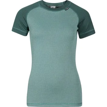 Dámské tričko triko krátké dámské Progress MS TKRZ zeleno-mintové