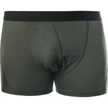 Pánské spodní prádlo boxerky SENSOR MERINO AIR olivové NEW (boxerky SENSOR MERINO AIR olivové NEW)