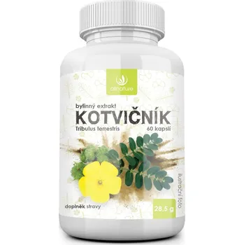 Zdraví AllNature Kotvičník bylinný extrakt 60 kapslí