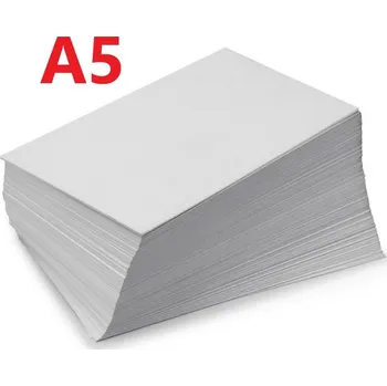 Kancelářský papír Papír xerografický A5, 80 g, 500 listů, bílý