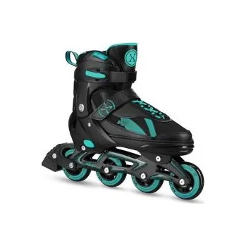 Kolečkové brusle Celoroční brusle NILS Extreme NH382 Enzo 2v1 tyrkysové - - Výběr variant -