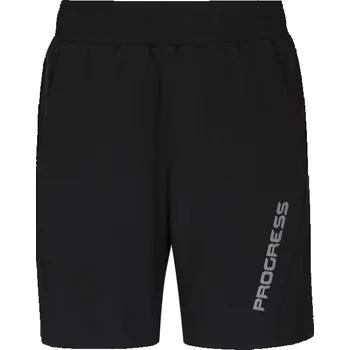 Chlapecké kalhoty kalhoty krátké dětské Progress TOPIC JUNIOR černé