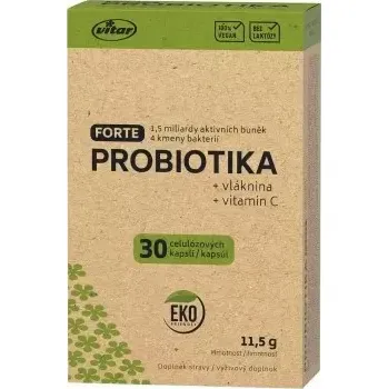Přírodní produkt VITAR EKO Probiotika forte, 30 kapslí