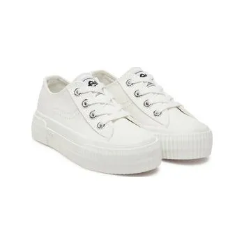 Chlapecké tenisky Plátěnky Lee LEE-ISLA C LOW JR 50251058.71G Bílá 33