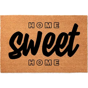 Rohožka KOKOSOVÁ ROHOŽKA PŘED DVEŘE 40x60 cm - HOME SWEET HOME