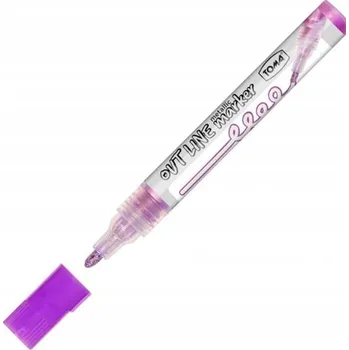 Permanentní popisovač Toma fialový 1 ks