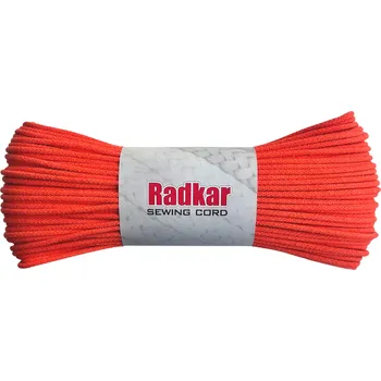 Příze RADKAR šňůry na šití 5mm Hot Orange - 100m návin