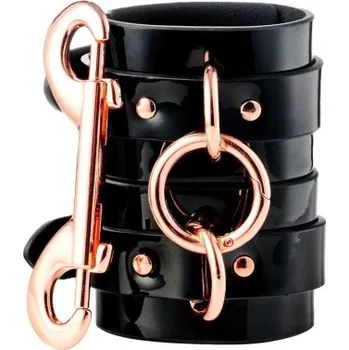 KINKY DIVA WRIST CUFFS BLACK