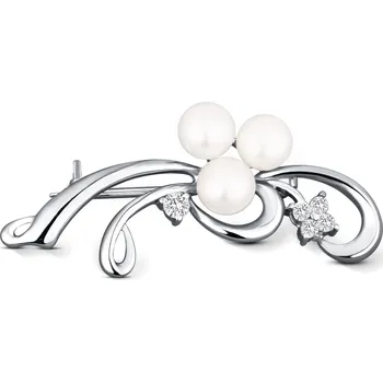 Brož SVLD0004 Stříbrná brož ZK01217