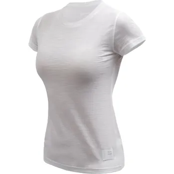 Dámské tričko triko krátké dámské SENSOR MERINO CORDURA bílé