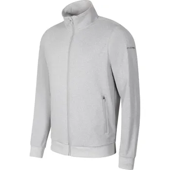 Pánské oblečení mikina pánská Progress SYMBOL JKT šedý melír