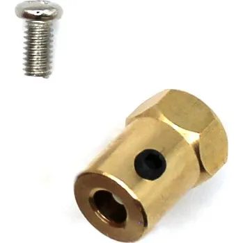 Vývojová deska Náboj kola, bronzový se šroubem - 5mm