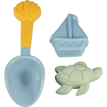 Dřevěná hračka Little Dutch Sada na písek 3 ks Námořnický záliv