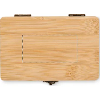Sada nářadí Sada nářadí v bambus. pouzdru 10 TOP BOX PAD, 40x80mm Tamponový tisk, 1 barva