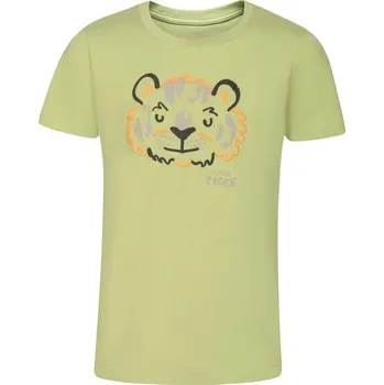 triko dětské krátké NAX SOMRO zelené hráškové