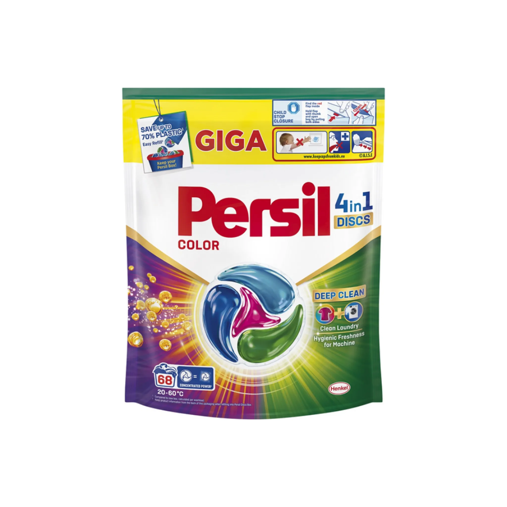 Fotografie 1 - Kapsle na praní Persil Discs Color 4v1 68 ks