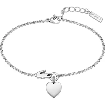 Náramek LACOSTE 2040027 stříbrná 16,8-19,4 cm