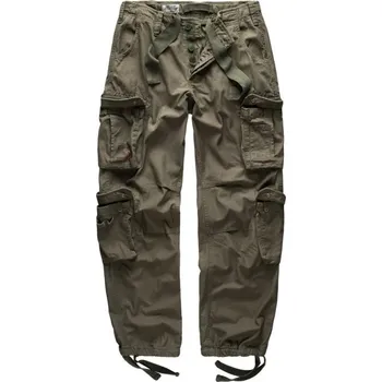 SURPLUS Kalhoty AIRBORNE VINTAGE ZELENÉ ZELENÁ - OLIV 4XL