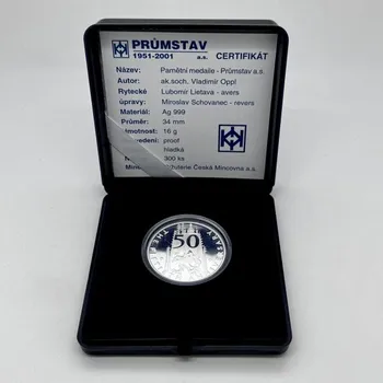 2001 - Stříbrná medaile - Průmstav