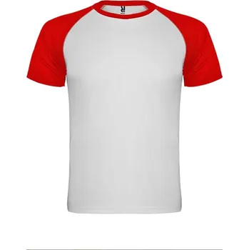 Chlapecké tričko Dětské sportovní tričko Indianapolis s barevnými rukávy - 4 - červená sublimace termotransfer