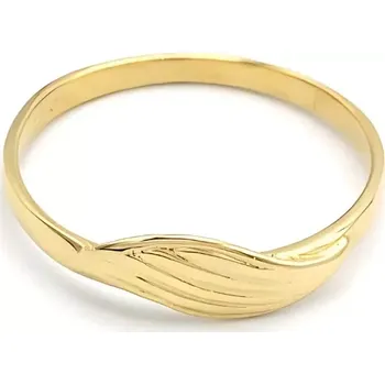 Prsten B&B Goldinvestic Zlatý prsten vlnka 1,00g Žlutá