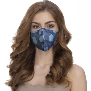respirátor Balerina zdravotnický Český nano respirátor FFP2 - Camo blue