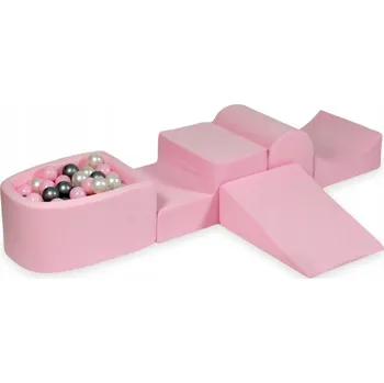 Dětské hřiště Dětské Hřiště s bazénem micro a kopcem + 100 míčků