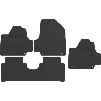 autokoberec Kobercové rohože Edecor velurové 4 ks