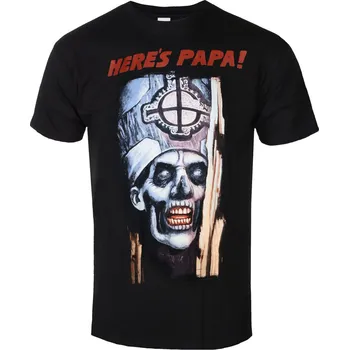 Pánské oblečení Tričko metal pánské Ghost - Here's Papa - ROCK OFF - GHOTEE27MB - L