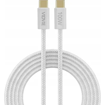 Datový kabel Kabel VIDVIE USB - Apple 30-pin 1 m bílý