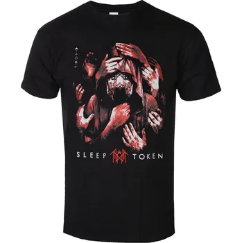 Pánské oblečení Tričko metal pánské Sleep Token - Grabbing Hands - ROCK OFF - SLTKTS20MB - XXL