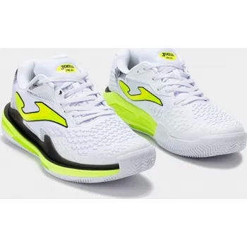 Pánská tenisová obuv ACE MEN 2402 WHITE-Pánské tenisové antukové boty - Velikost 43.5 EU