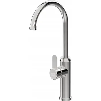 Vodovodní baterie Kuchyňská baterie Inox Kuchyňský kohout - Ocel Kartáčovaná 415 mm